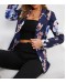 VINTAGE PRINTED FLORAL BLAZER